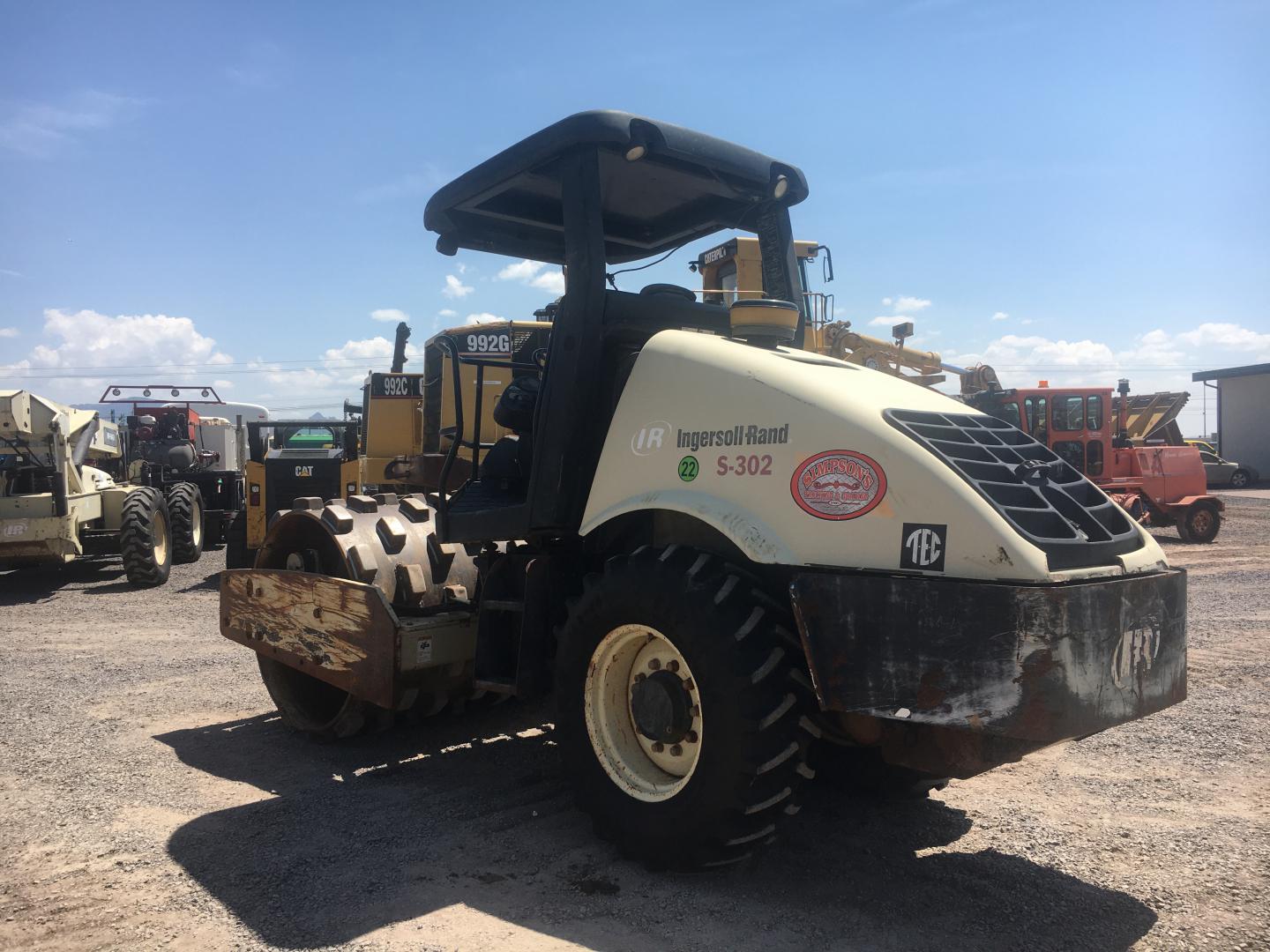 COMPACTADOR PATA DE CABRA INGERSOLL RAND SD77F